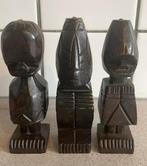Prachtige houten beeldjes Afrika, Antiek en Kunst, Ophalen of Verzenden