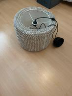 Hanglamp, Huis en Inrichting, Lampen | Lampenkappen, Ophalen, Gebruikt, Beige, Rond