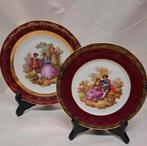 Set van 2 Goudeville Limoges borden | Fragonard | 16 & 19cm, Ophalen of Verzenden