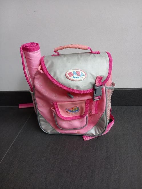 Baby Born rugzak met verschoonmatje, Kinderen en Baby's, Speelgoed | Poppen, Gebruikt, Babypop, Ophalen of Verzenden
