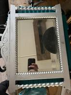 Kleine spiegel te koop zilver, Huis en Inrichting, Woonaccessoires | Spiegels, Minder dan 100 cm, Gebruikt, Rechthoekig, 50 tot 75 cm