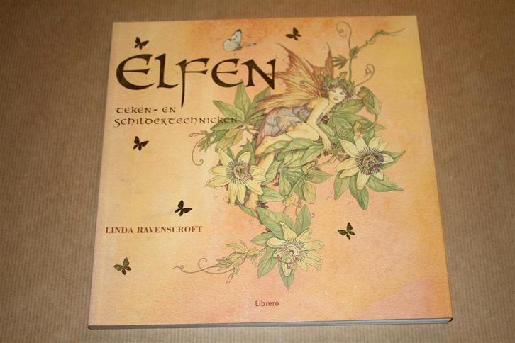 Elfen Teken- en Schildertechnieken !!, Boeken, Hobby en Vrije tijd, Zo goed als nieuw, Tekenen en Schilderen, Ophalen of Verzenden