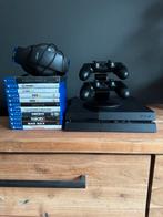 PS4 Original met 2 controllers en 11 games!, Ophalen, Met 2 controllers, Original, 500 GB