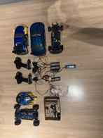 Himoto RC auto’s 2 stuks+ extra onderdelen, Gebruikt, Schaal 1:10, RTR (Ready to Run), Ophalen