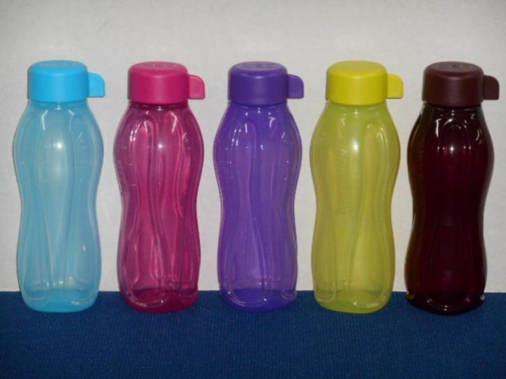 Tupperware Ecofles / Eco Fles 310 ml., Huis en Inrichting, Keuken | Tupperware, Nieuw, Overige typen, Blauw, Paars, Ophalen of Verzenden