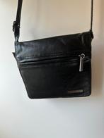 Dames zwarte schoudertas van Double D, Sieraden, Tassen en Uiterlijk, Tassen | Schoudertassen, Ophalen of Verzenden, Zo goed als nieuw