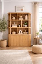 Showroommodel Livingfurn Boekenkast Novero – €795 ipv €1749, Ophalen, Met deur(en), 100 tot 150 cm, 200 cm of meer