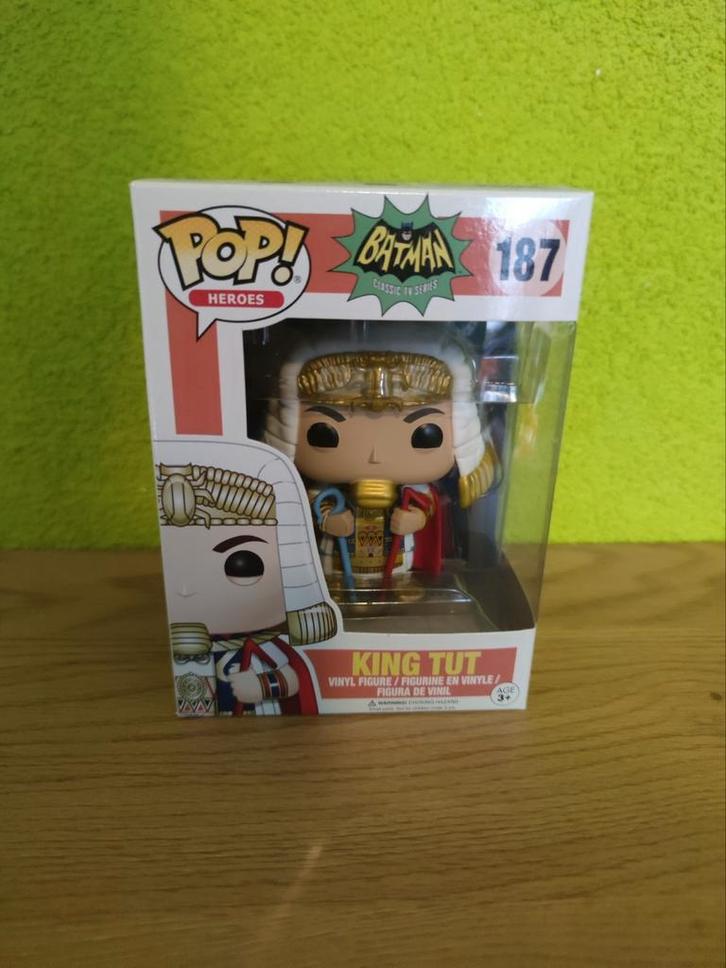 Funko pop! King Tut #187, Verzamelen, Poppetjes en Figuurtjes, Zo goed als nieuw, Ophalen of Verzenden