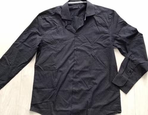 Zwart overhemd blouse maat XL van portonova, Kleding | Heren, Overhemden, Zo goed als nieuw, Halswijdte 43/44 (XL), Zwart, Ophalen of Verzenden