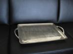 Colmore dienblad geborsteld aluminium 50 x 37 cm., Huis en Inrichting, Woonaccessoires | Dienbladen, Ophalen, Zo goed als nieuw