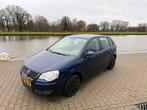 Volkswagen Polo 1.4 16V 59KW 2006 Blauw, Auto's, Voorwielaandrijving, Zwart, 4 cilinders, Blauw