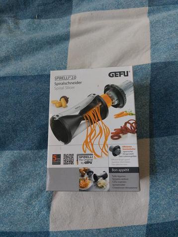 GEFU Spirelli 2.0 Spiralsnijder - Nieuw in doos! beschikbaar voor biedingen