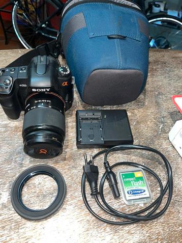 SONY DSLR-A200 Digitale Spiegelreflex Foto Camera Z.G.A.N. beschikbaar voor biedingen