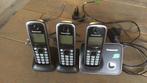 Panasonic, Ophalen of Verzenden, Gebruikt, 3 handsets