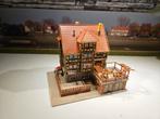 Vakwerkhuis Bakkerij terras N spoor modeltrein 1:160, Overige merken, Gebruikt, Gelijkstroom of Wisselstroom, Brug, Tunnel of Gebouw