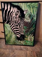 Mooie canvas met zebra, Ophalen, Nieuw