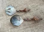 Vintage Parelmoer Slacouvert Set Schelp Handvatten Antiek Ke, Ophalen of Verzenden