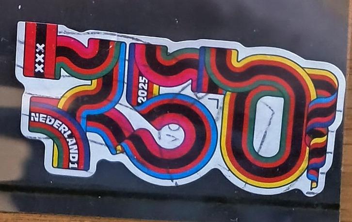 2024, NVPH 4253 - Amsterdam 750 jaar {A253}, Postzegels en Munten, Postzegels | Nederland, Gestempeld, Na 1940, Ophalen of Verzenden