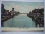 M49 IJlst - Gezicht op de Geeuw, Verzenden, Voor 1920, Ongelopen, Friesland