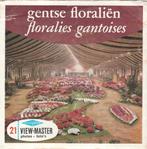 view master 1960 BLOEMENSHOW GENT 1960 C353 view master, Ophalen of Verzenden, Gebruikt