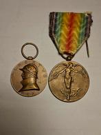WW1 Belgische medailles wo1, Ophalen of Verzenden, Landmacht, Overige gebieden, Lintje, Medaille of Wings