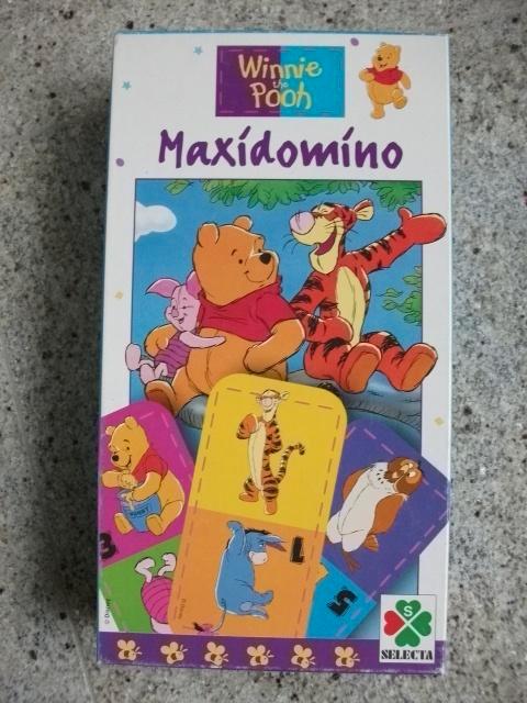 Spel Winnie the Pooh maxi Domino, Kinderen en Baby's, Speelgoed | Educatief en Creatief, Zo goed als nieuw, Ophalen of Verzenden