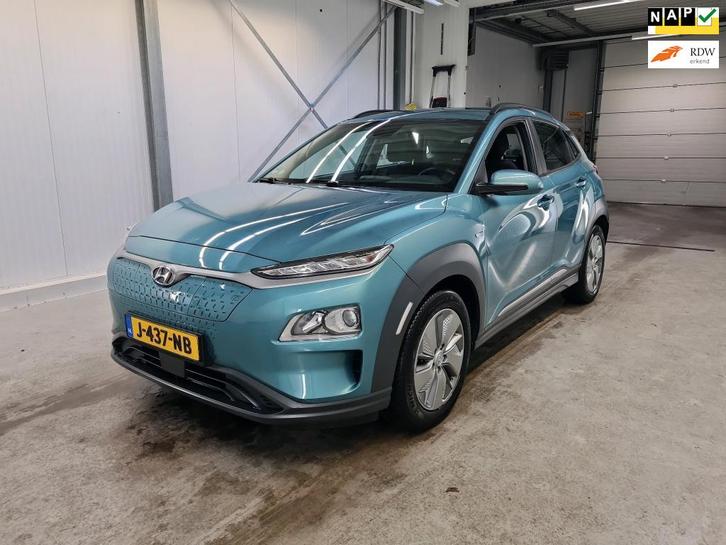 Hyundai Kona EV Comfort 64 kWh Carplay Dealer onderhouden!, Auto's, Hyundai, Bedrijf, Te koop, Kona, ABS, Achteruitrijcamera, Adaptive Cruise Control