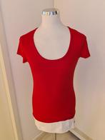 rood shirt maat XXL   *22*, Maat 46/48 (XL) of groter, Ophalen of Verzenden, Korte mouw, Gedragen