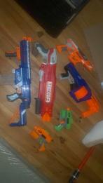 Partij nerf pistolen, Ophalen of Verzenden, Zo goed als nieuw