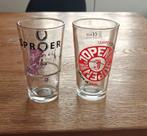 NIEUW Bierglazen vaasjes Jopen en Oproer 25cl, Verzamelen, Glas en Borrelglaasjes, Ophalen of Verzenden, Nieuw, Bierglas