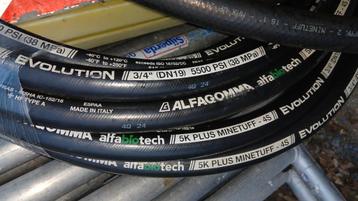 Hydrauliekslang restpartij alfagomma minetuff div maten. beschikbaar voor biedingen
