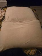 2 gebruikte wellpur kussens, Ophalen of Verzenden, Gebruikt, Beige, Vierkant