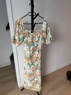 Gebloemde zomerjurk met split, Kleding | Dames, Jurken, Maat 38/40 (M), Overige kleuren, Ophalen of Verzenden, Zo goed als nieuw