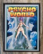 Psycho World MSX 2 Cover Art Retro Print in lijst, Verzamelen, Ophalen of Verzenden, Nieuw, A1 t/m A3, Film en Tv