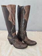 Handmade cowboyboots 39 leren boots Italy vintage Ibiza boho, Kleding | Dames, Schoenen, Hoge laarzen, Bruin, Handmade cowboyboots