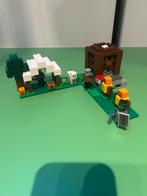 Lego minecraft set 21159, Ophalen of Verzenden, Zo goed als nieuw, Complete set, Lego