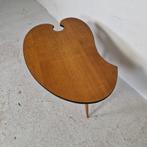 Unieke vintage bijzettafel, prachtige staat, Ophalen, Minder dan 55 cm, Rond, Zo goed als nieuw
