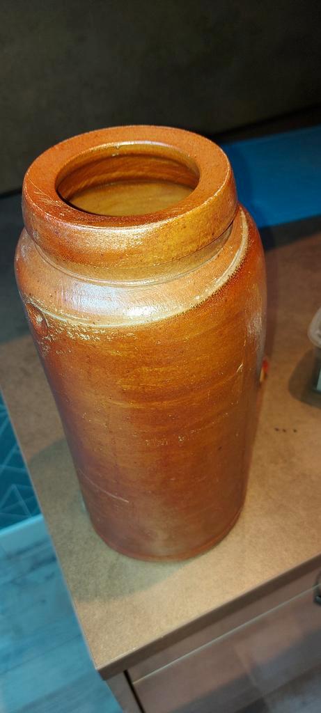 Oude aardewerk pot.duitse wekkan, Antiek en Kunst, Antiek | Keramiek en Aardewerk, Ophalen of Verzenden