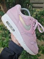 Nike Air Max 1 Jelly Swoosh Pink maat 40, Ophalen of Verzenden, Roze, Zo goed als nieuw, Sneakers of Gympen