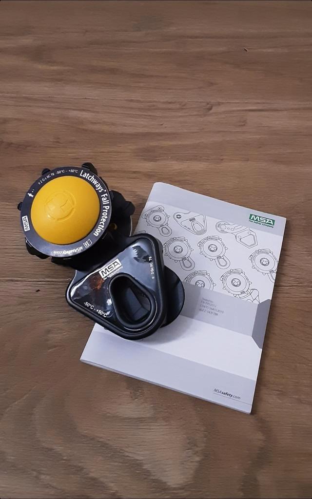 MSA 85085-00 Latchways Fall Protection Removable Assembly, Doe-het-zelf en Verbouw, Veiligheidskleding, Nieuw, Ophalen of Verzenden