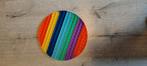 Grote ronde pop it regenboog kleuren, Ophalen of Verzenden, Zo goed als nieuw