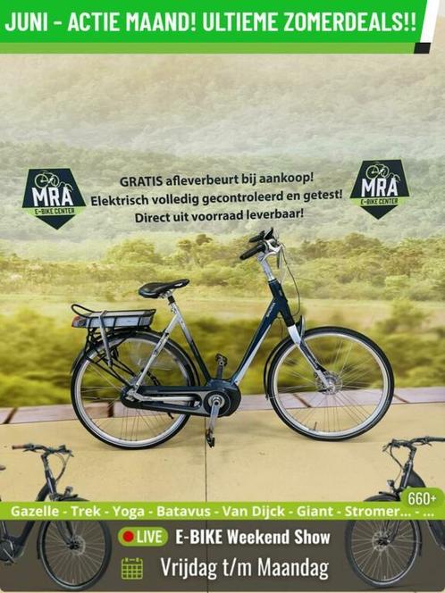 E-Bike Sparta M8i! NIEUWSTAAT! Garantie + Onderhoud! TOP!, Fietsen en Brommers, Elektrische fietsen, Gebruikt, Sparta, 50 km per accu of meer
