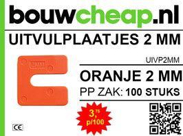 Uitvulplaatjes 1-2-3-4-5-7-10mm in A 48 Stuks.navulverpak., Doe-het-zelf en Verbouw, IJzerwaren en Bevestigingsmiddelen, Ophalen of Verzenden