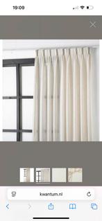 Nieuw op maat gemaakte inbetween en gordijn, Huis en Inrichting, Stoffering | Gordijnen en Lamellen, Ophalen, Nieuw, Beige, 200 cm of meer