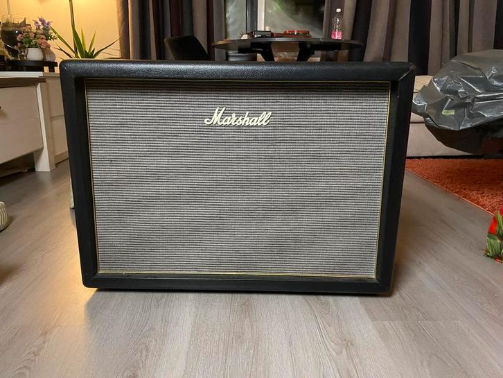Marshall Origin 2x12 Cabinet, Muziek en Instrumenten, Versterkers | Bas en Gitaar, Gebruikt, 100 watt of meer, Ophalen
