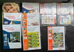 9 jaarcollecties ned. postzegels frankeerwaarde ong 500 euro, Ophalen of Verzenden, Na 1940, Postfris