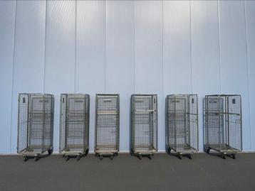 6 stuks rolcontainers merk Kruizinga  beschikbaar voor biedingen