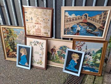 Geborduurde Schilderijen Collectie beschikbaar voor biedingen