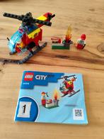 Lego 60318 city brandweerhelikopter, Ophalen of Verzenden, Zo goed als nieuw