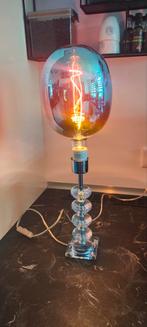 Calex color led lamp op voet met schakelaar, Ophalen of Verzenden, Zo goed als nieuw, Minder dan 50 cm